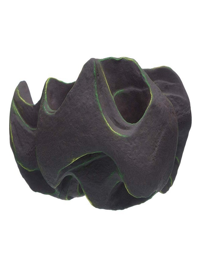 Plecoceramics كهف اختباء على شكل قرص العسل من بليكوسيراميكس لتزيين أحواض السمك، مناسب لأسماك البيتا والسيشيلد والبليكو - Image 4